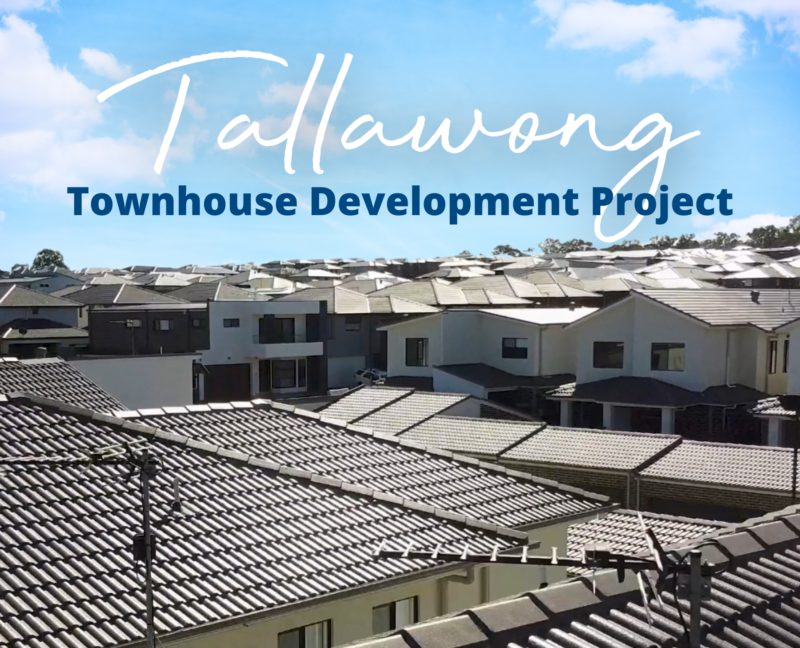 COMPLETE: Tallawong Townhouse Development Porject